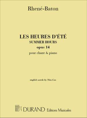 Rhené-Baton: Les Heures d'Eté Op.14 (med)