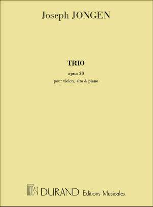 Jongen: Trio Op.30