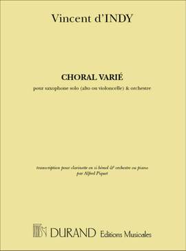 Indy: Choral varié Op.55