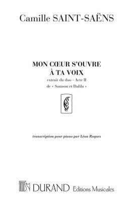 Saint-Saëns: Softly awakes my Heart (Simplified)