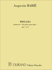 Augustin Barié: Toccata Op7 N 3 Orgue