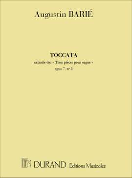 Augustin Barié: Toccata Op7 N 3 Orgue