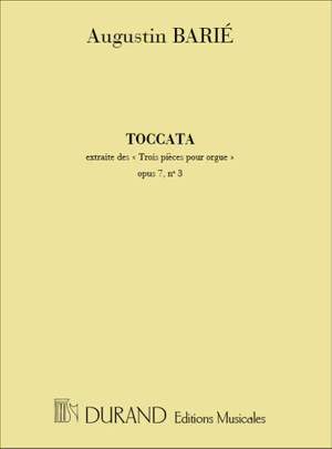 Augustin Barié: Toccata Op7 N 3 Orgue