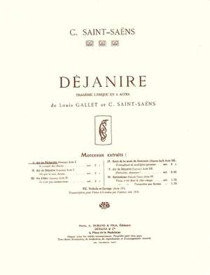 Saint-Saëns: Air de 'Déjanire' No.1: Air de Philoctete (bar)
