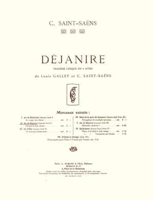Saint-Saëns: Air de 'Déjanire' No.2: Air de Déjanire (sop)