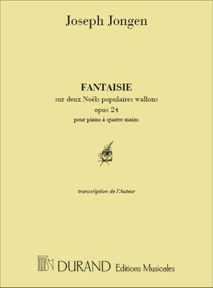 Jongen: Fantaisie sur 2 Noëls populaires wallons Op.24