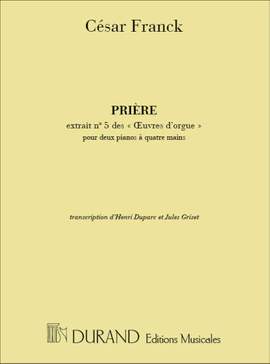 Franck: Prière Op.20