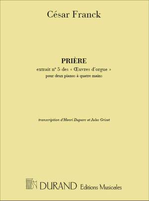Franck: Prière Op.20