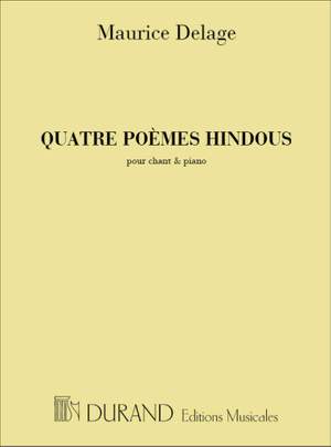 Delage: 4 Poèmes hindous Op.3 (high)