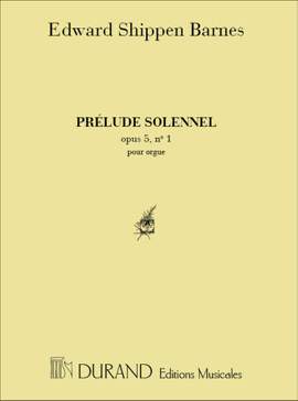 Barnes: Prélude solennel Op.5, No.1 in D