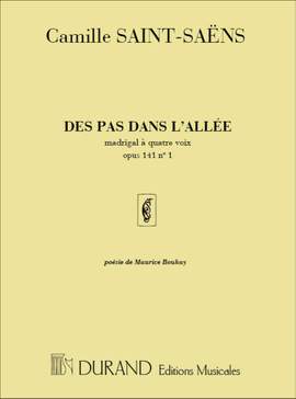 Saint-Saëns: Des Pas dans l'Allée Op.141, No.1