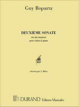 Ropartz: Sonate No.2 in E major