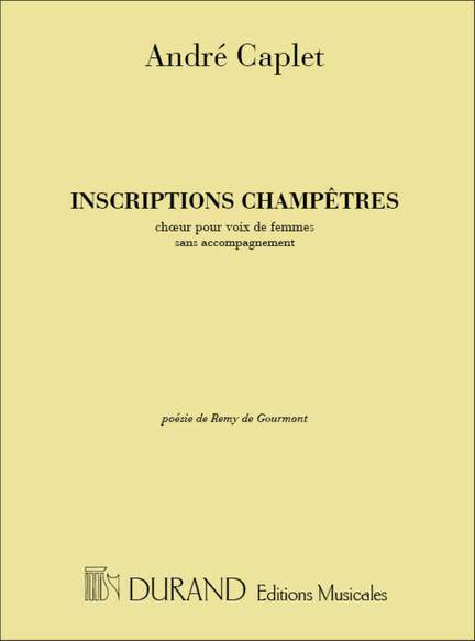 Caplet: Inscriptions champêtres