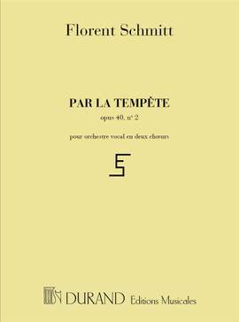 Schmitt: Par la Tempête Op.40, No.2