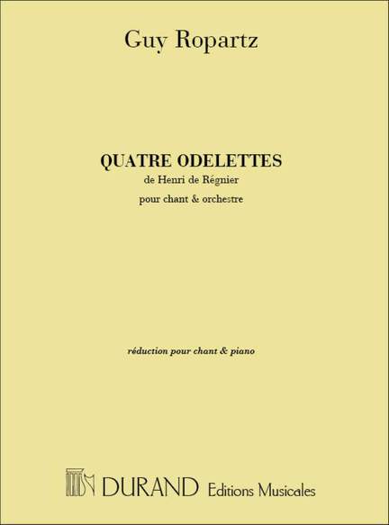 Ropartz: 4 Odelettes (high)