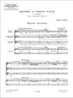 Caplet: Messe à 3 Voix Product Image