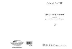Fauré: Quintette No.2, Op.115 in C minor