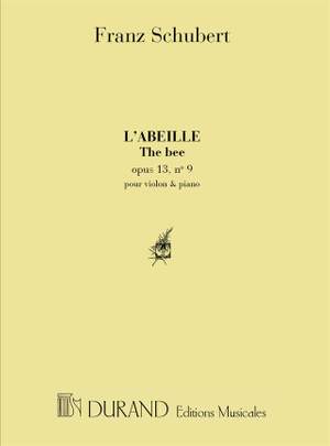 Schubert: L'Abeille Op.13, No.9 (Durand)
