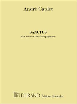 Caplet: Sanctus