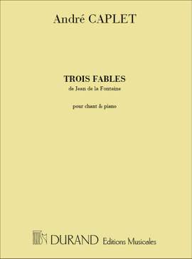 Caplet: 3 Fables de Jean de la Fontaine (med)