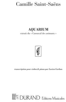 Saint-Saëns: Aquarium