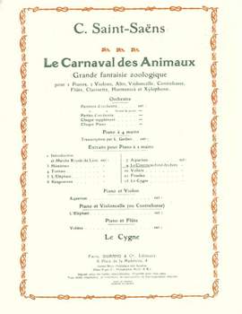 Saint-Saëns: Le Coucou au Fond des Bois