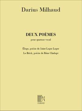 Milhaud: 2 Poèmes Op.39