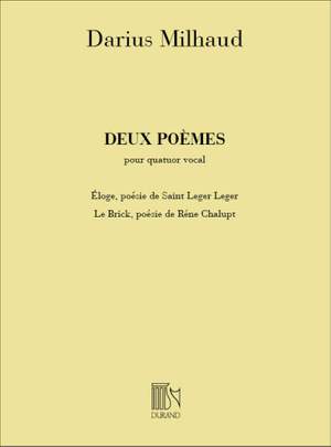 Milhaud: 2 Poèmes Op.39