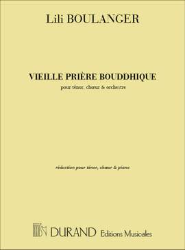 Boulanger: Vieille Prière bouddhique