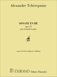 Tchérepnin: Sonate No.1, Op.29 in D