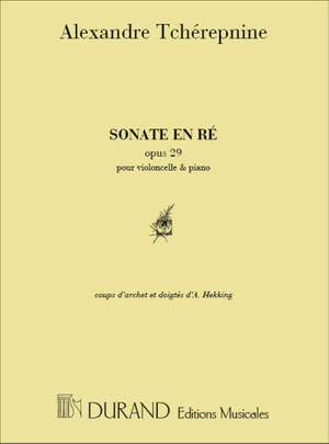 Tchérepnin: Sonate No.1, Op.29 in D
