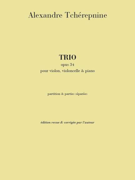 Tchérepnin: Trio