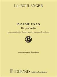 Boulanger: Psaume 130 'De Profundis'