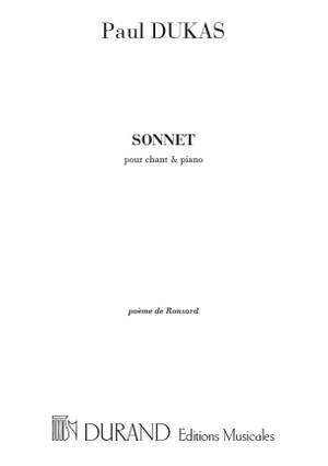 Dukas: Sonnet (mezzo)