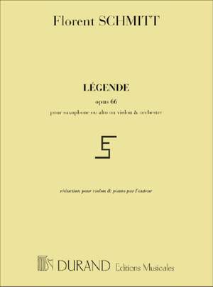 Schmitt: Légende Op.66