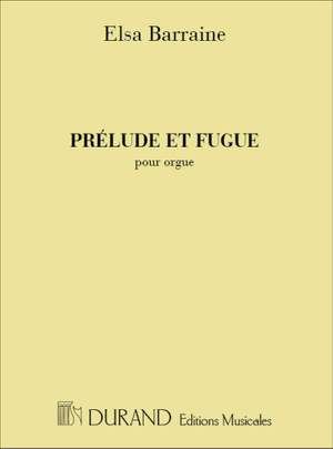 Barraine: Prélude et Fugue No.1