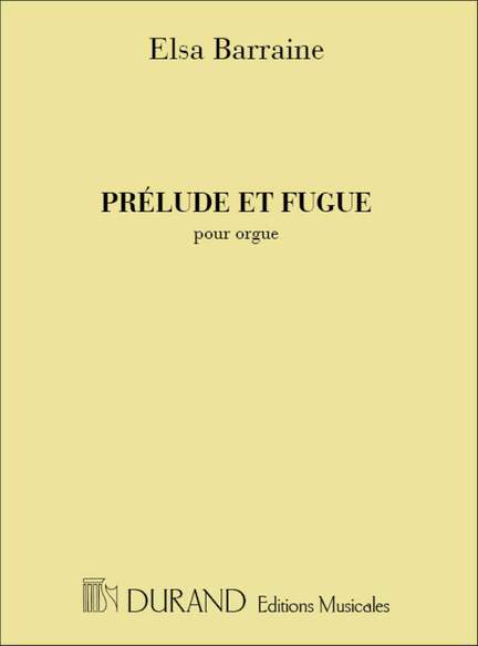 Barraine: Prélude et Fugue No.1