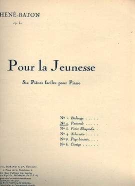 Rhené-Baton: Pastorale