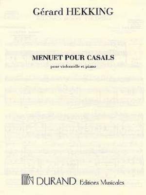 Hekking: Menuet pour Casals