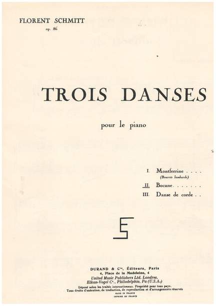Schmitt: Bocane Op.86, No.2