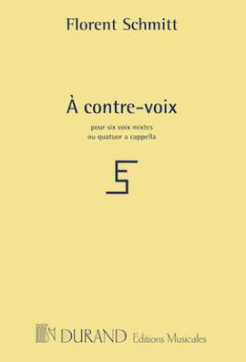 Schmitt: A Contre-Voix Op.104, No.6: Bonnet vole
