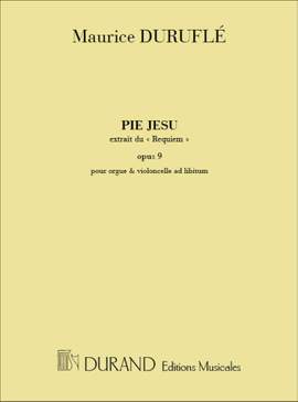 Duruflé: Pie Jesu from 'Requiem' Op.9 (mezzo)