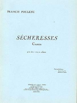 Poulenc: Sécheresses, Cantata