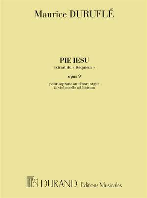 Duruflé: Pie Jesu from 'Requiem' Op.9 (sop/ten)
