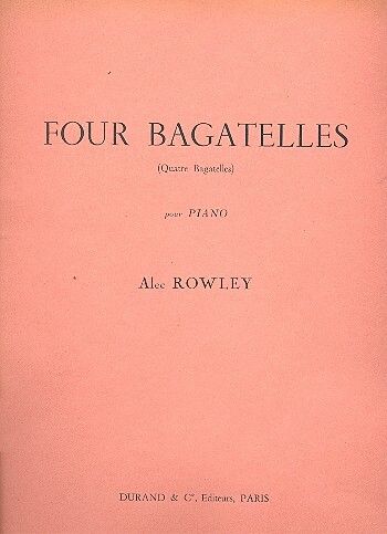 Rowley: 4 Bagatelles