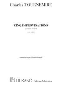 Tournemire: 5 Improvisations Vol.1 (ed. M.Duruflé)