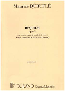 Duruflé: Requiem Op.9 (Reduced Version)