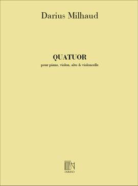 Milhaud: Quatuor Op.417