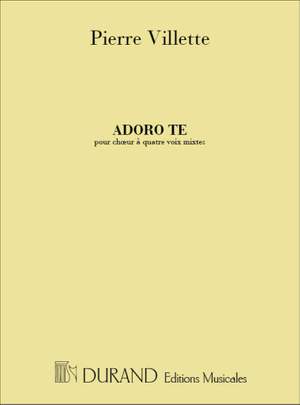Villette: Adoro te Op.31