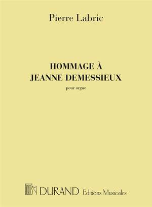 Labric: Hommage à Jeanne Demessieux